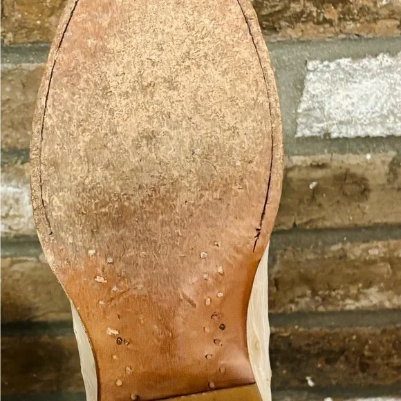 Tecovas Jesse Pearl Ostrich Boots - Picture 4 of 5